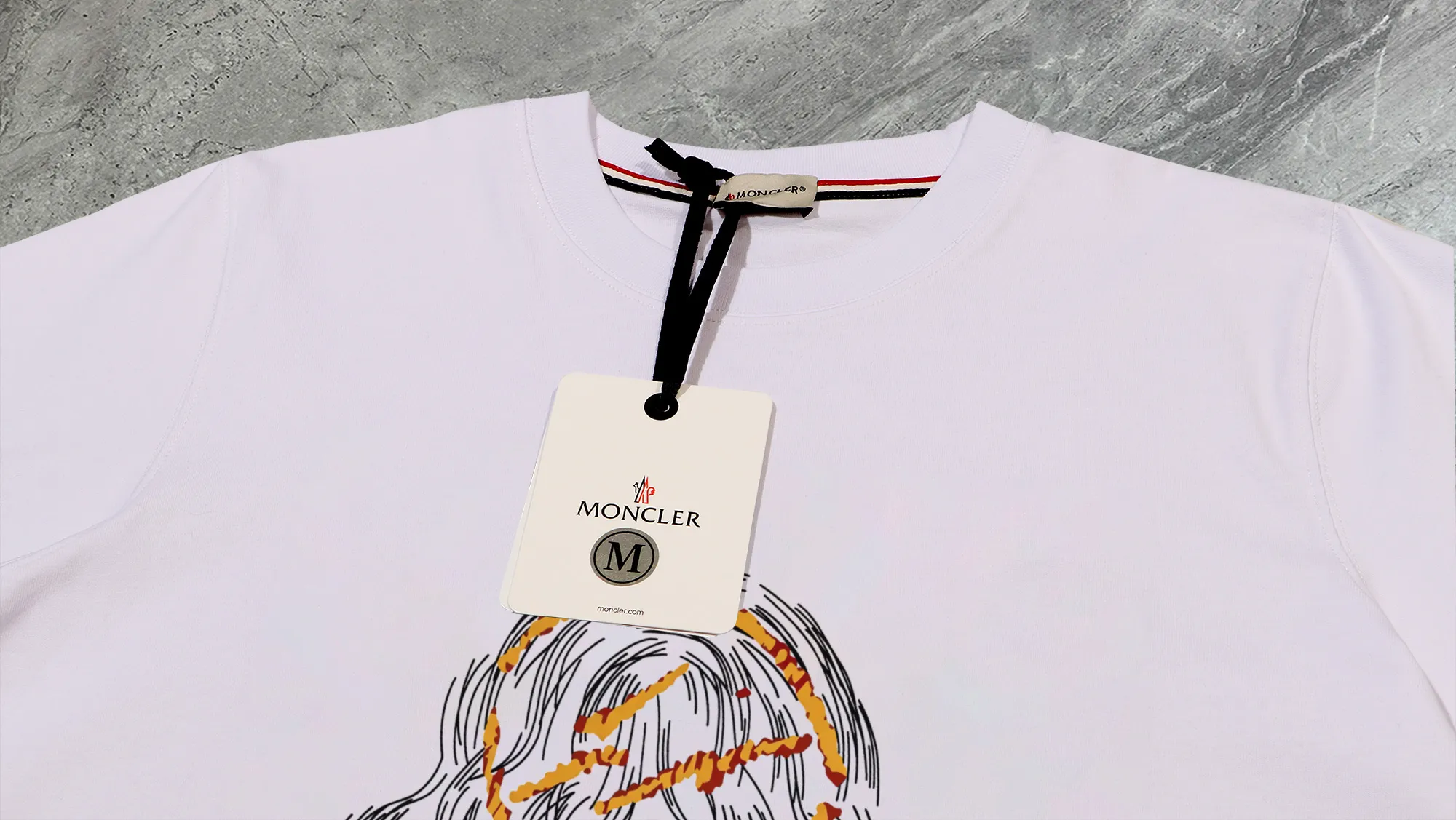 P80💰《Moncler~ 》 2026New Arrival Quality T ， , Versatile Quality ！ ‼ 32 250G ‼ ， ， ， ， T 🤪 Sizes：S-M-L-XL-2XL ：Black，White， Same Style